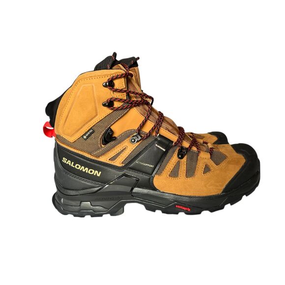 Men Salomon Quest 4 GTX 4D Outdoor Gore-Tex Boot Brown/Black Shoe 471564 Sz 10.5 - Picture 3 of 8